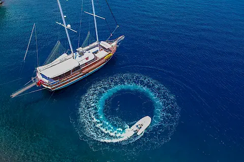 YUCE BEY 1 | Gulet Hire in Bodrum | Sail in Turkey