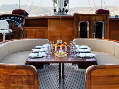Lunch aboard a gulet | Luxury yacht charter experience