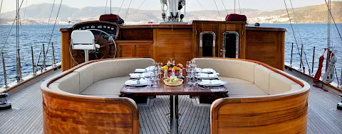 Lunch aboard a gulet | Luxury yacht charter experience