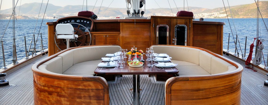 Lunch aboard a gulet | Luxury yacht charter experience