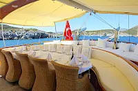 KAYA GUNERI IV Gulet for 12 Guests | Top Wooden Yacht in Turkey