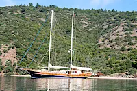 KAYA GUNERI IV Gulet for 12 Guests | Top Wooden Yacht in Turkey