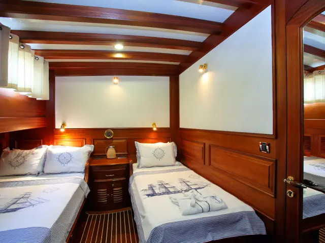 KAYA GUNERI IV Gulet for 12 Guests | Top Wooden Yacht in Turkey