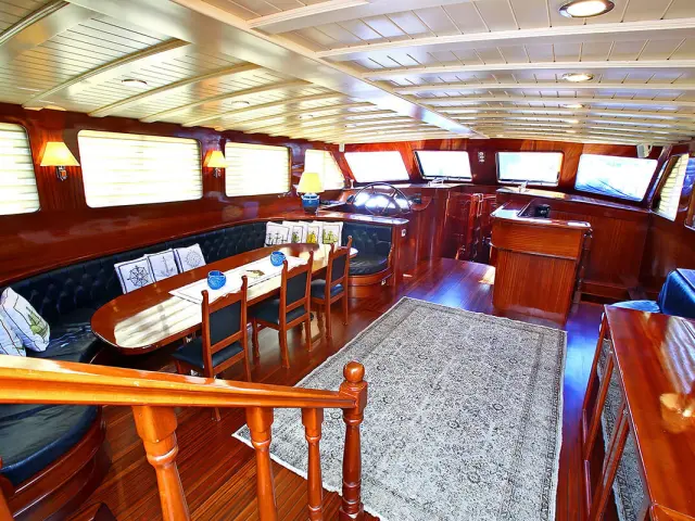 KAYA GUNERI PLUS Gulet with 6 cabins for 12 guests for charter in Turkey