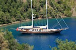 KAYA GUNERI V luxury gulet for private charter in Marmaris, Bodrum, Gocek, Fethiye