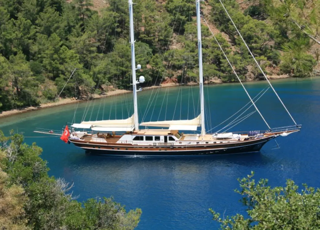 KAYA GUNERI V luxury gulet for private charter in Marmaris, Bodrum, Gocek, Fethiye