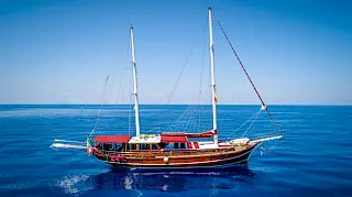 Italian gulet LATIFE SULTAN for beautiful charter in Sicily, Italy