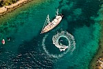 Croatia cruise star - gulet LOTUS with 4 cabins for 8 guests
