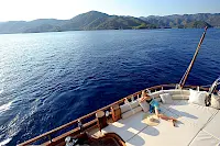 MARE NOSTRUM gulet for 10 people to cruise in Turkey