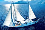 Croatian gulet Maske for rent and sailing in the Adriatic