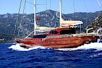 MECZAL 2 gulet with 6 cabins for 12 guests to sail in Bodrum