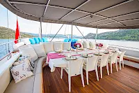 Marmaris yacht charter with gulet NEVRA QUEEN