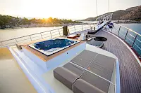 Bodrum yacht charter with gulet NEVRA QUEEN