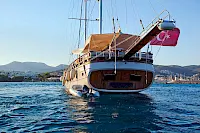 OSMAN KURT gulet is based in Bodrum and available for charter in Turkey