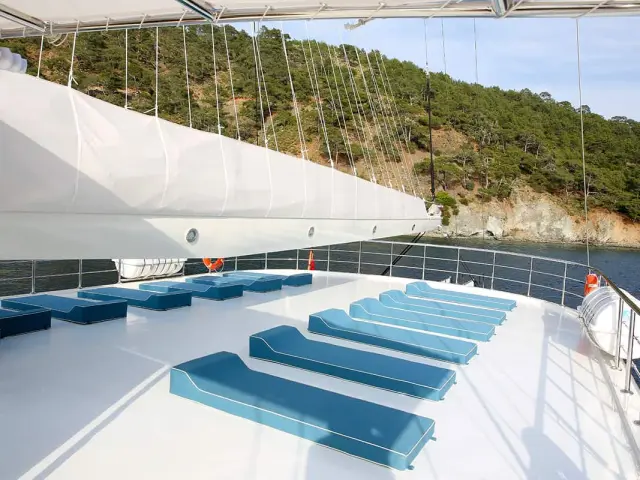 Luxury gulet QUEEN ATLANTIS for charter in Turkey and Greece