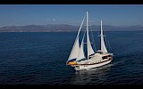 Private yacht cruises with gulet SERENITY 70 in Turkey