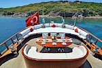 Turkish gulet SMYRNA with 4 cabins for 8 guests to sail in Turkey