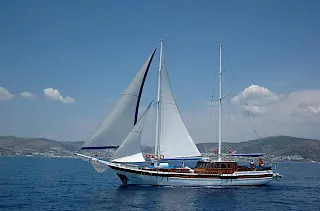 Gulet SUNWORLD VIII (8) fore yacht charters in Turkey and Greece