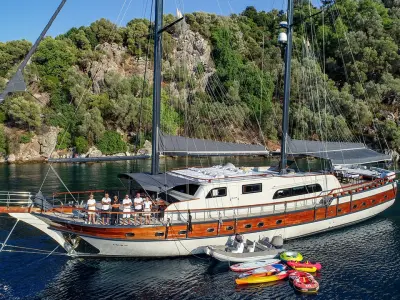 Private gulet charter Turkey with yacht UGUR | Blue Cruise Trips