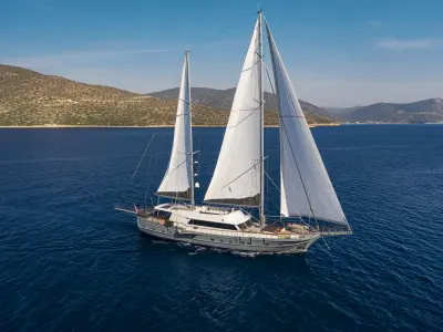 M/S VIRTUOSO for rent in Greece | 6 cabins, 12 guests | Alluring lines, style and grace