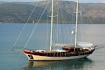 Charming classic Turkish gulet WHITE GOOSE is based in Bodrum, Turkey