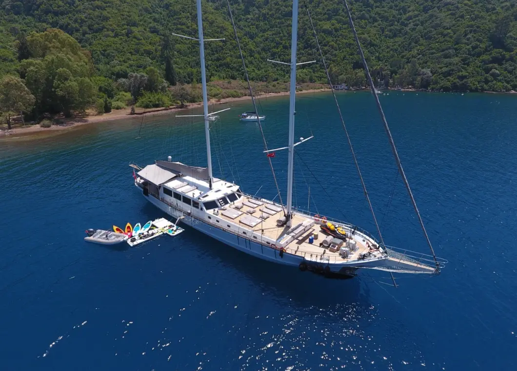 5-cabin WHITE SOUL luxury gulet for charter in Bodrum, Gocek, Marmaris