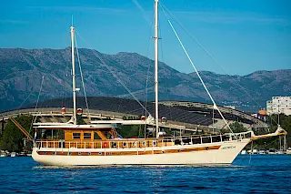 Croatia yacht charter prices for gulet ABORDA