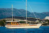 Croatia yacht charter prices for gulet ABORDA