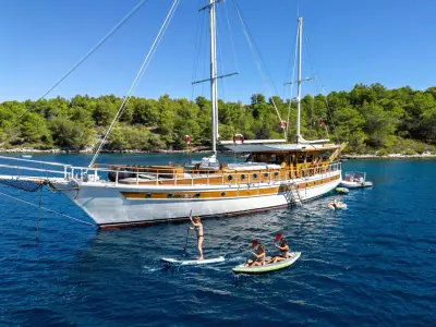 Croatia yacht charter prices for gulet ABORDA