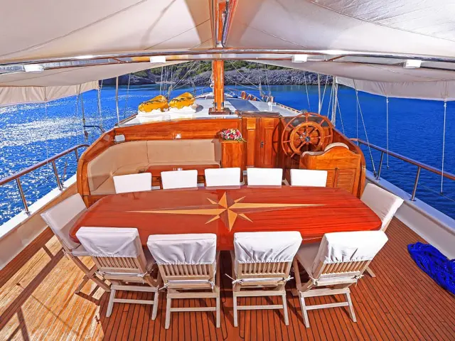 Classic gulet holidays with CEVRI HASAN IV in Turkey