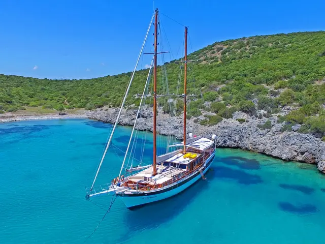 Bodrum gulet rent CEVRI HASAN IV in Turkey