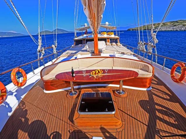 Classic gulet holidays with CEVRI HASAN IV in Turkey