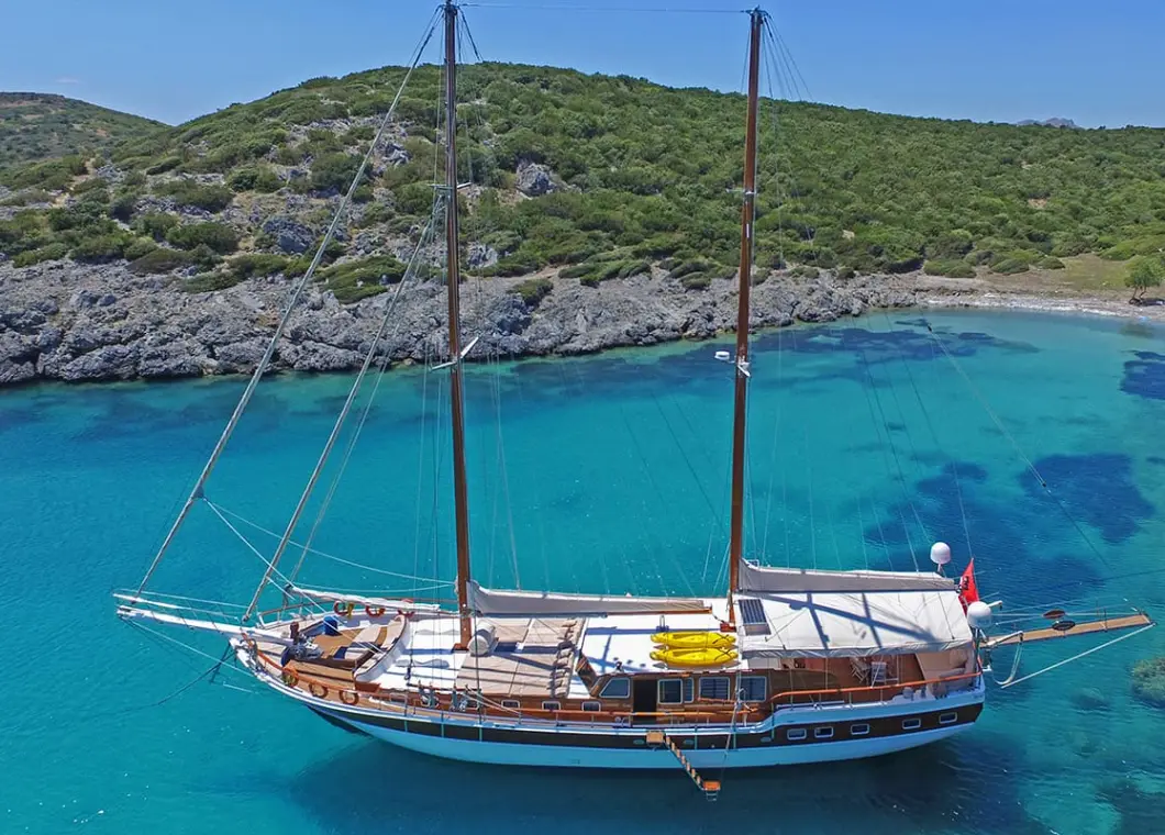 Marmaris gulet rent CEVRI HASAN IV in Turkey