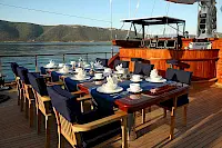 Super luxury sailing gulet CLEAR EYES to sail Sardinia, Italy, Amalfi, Naples