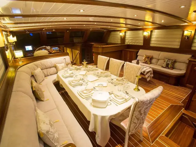 Gocek boat charter with gulet ECE BERRAK in Turkey