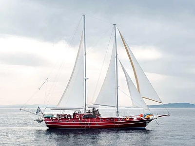 Sail in Greece with gulet ERATO and her great crew