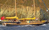 Gulet in Bodrum FORTUNA TR for summer cruises between Bodrum, Gocek, Marmaris