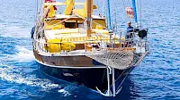 Gulet in Bodrum FORTUNA TR for summer cruises between Bodrum, Gocek, Marmaris