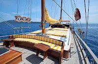 Gulet in Bodrum FORTUNA TR for summer cruises between Bodrum, Gocek, Marmaris