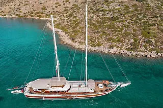 HALCON DEL MAR luxury gulet with jacuzzi for 16 guests to sail in Turkey