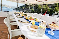 HALCON DEL MAR luxury gulet with jacuzzi for 16 guests to sail in Turkey