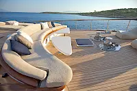 Bodrum yacht charter with gulet MISS B | Modern interior, powerful sailing