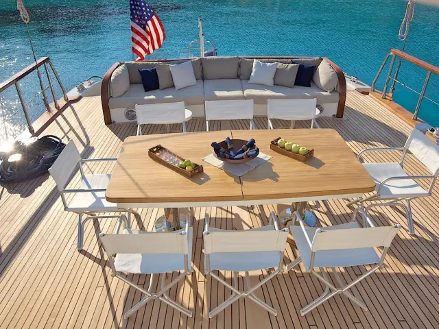 Bodrum yacht charter with gulet MISS B | Modern interior, powerful sailing