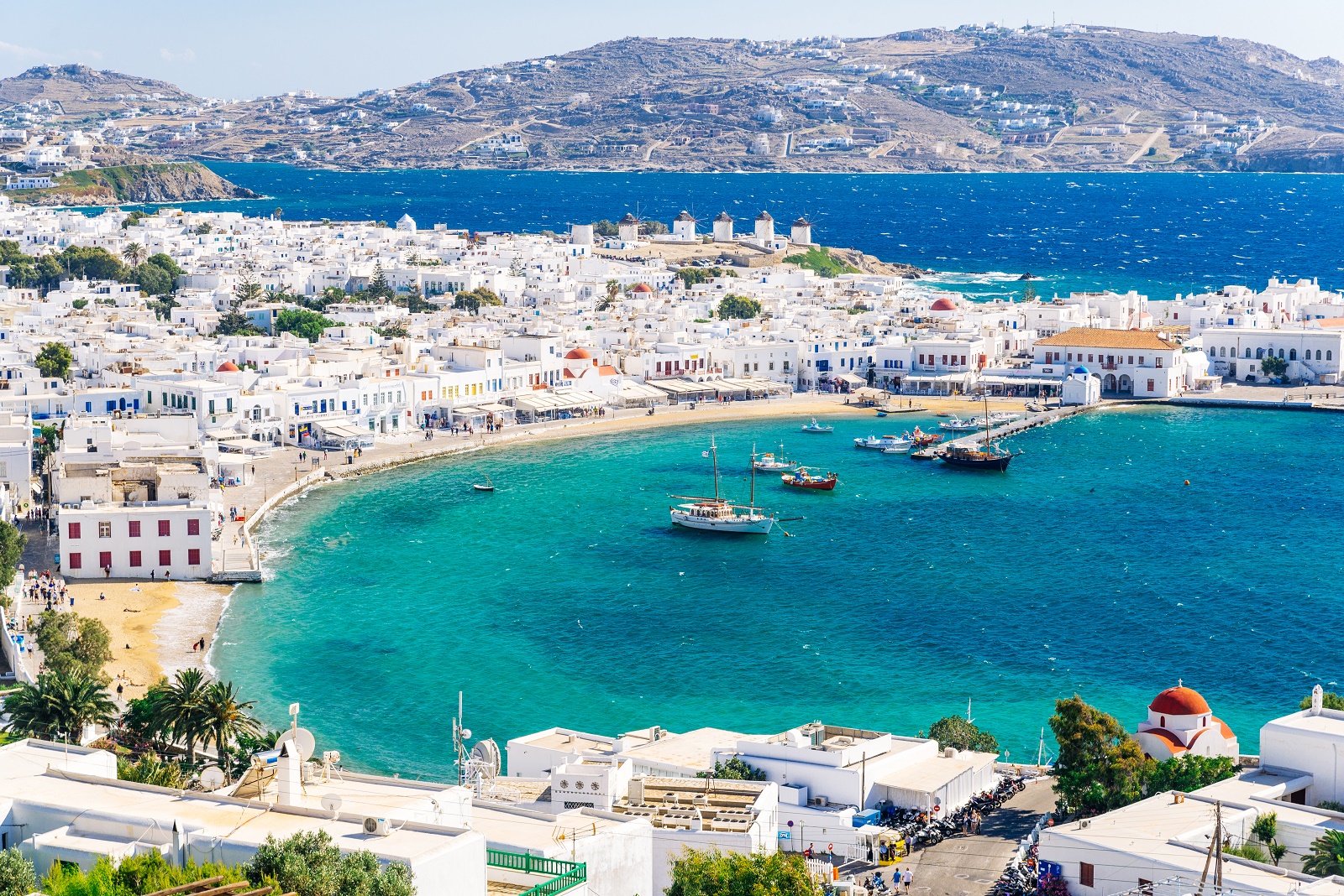Yacht charter itinerary from Bodrum to Mykonos