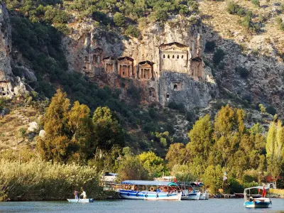 Sail from Gocek to Dalyan river, Saint Nicholas islands, the Dead Sea of Turkey, and many more places