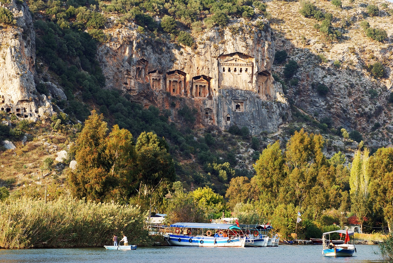Sail from Gocek to Dalyan river, Saint Nicholas islands, the Dead Sea of Turkey, and many more places