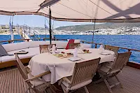 gulet atalante to hire in bodrum