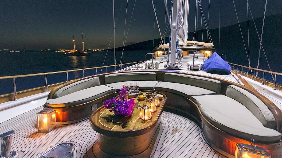 Luxury gulet charter in Italy